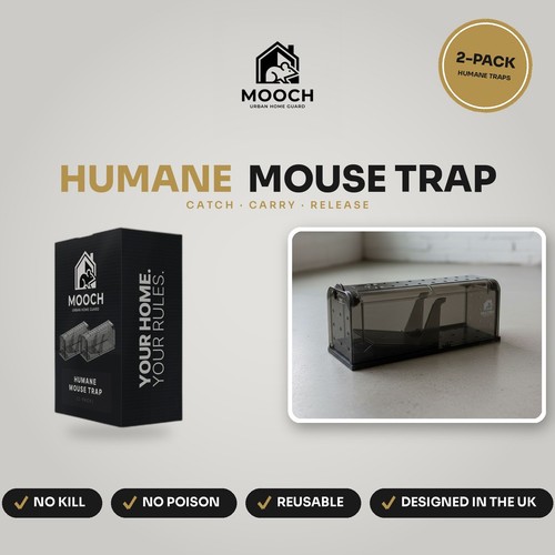 Humane mouse trap pack - mouse,