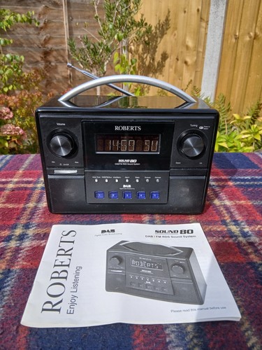 Roberts sound dab radio - sound, dab/fm
