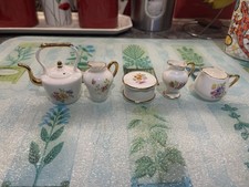 Miniature Porcelain Tea Set