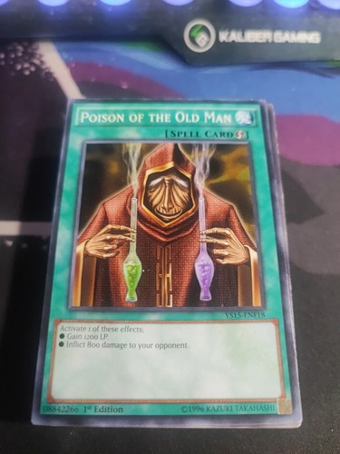 Poison the old man - of,