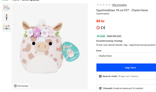 Squishmallows 19cm p27 - 19cm,
