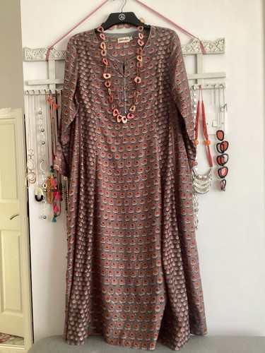 Fab long fabindia - dress, l