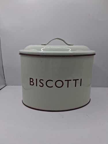 Biscotti oval lidded - biscotti,