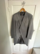 Grey Morning suit with top hat