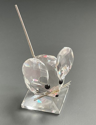 Swarovski crystal large mouse - crystal,