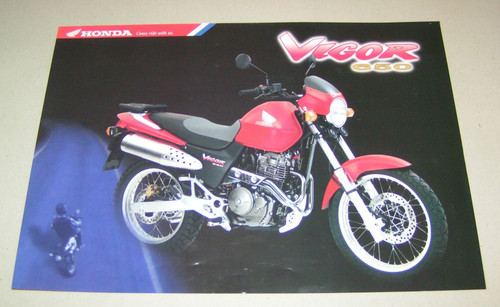 Brochure honda vigor - -,