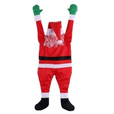 60" Climbing Hanging Santa