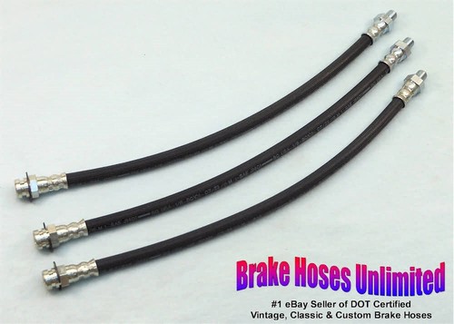 Brake hose set studebaker - brake,