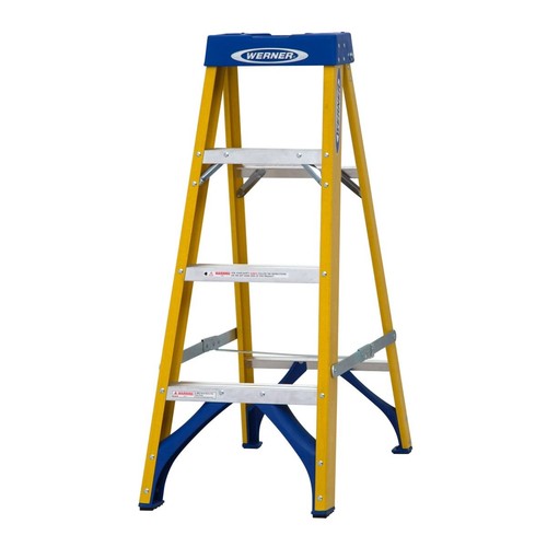 Werner fibreglass 12m step - fibreglass, 4
