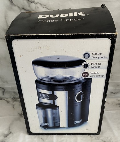 Dualit coffee grinder - grinder, black