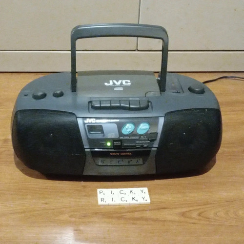 Jvc x270 boombox black - jvc,