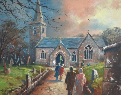 Richard blowey original - original, oil