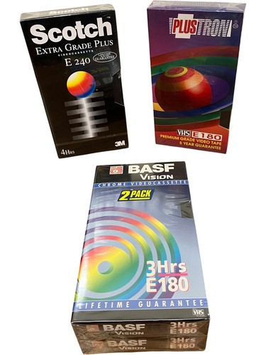 Vhs tape bundle scotch - vhs,