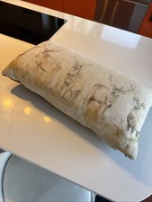 Stag Print Voyage Maison feather cushion