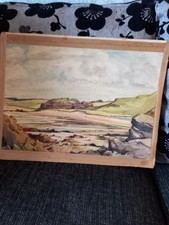 Watercolour By A Stewart ,Cullen Bay Scottish Artist