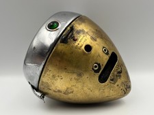 Antique Joseph Lucas, Birmingham England, Brass Bicycle Lamp.