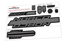 Norco Sight Carbon MTB Frame Sticker Decal Kit Graphics Vinyl Enduro Bike Cycle