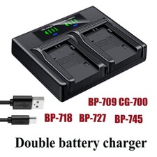 Dual Battery Charger For Canon