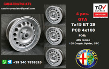 4 alloy wheels Alfa Romeo 105