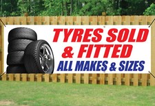 Tyre sale banner waterproof - sale,