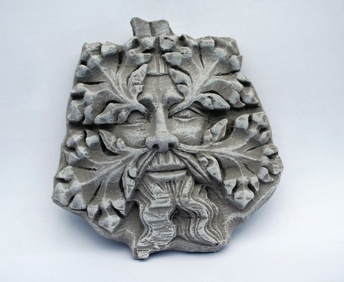 Green man reproduction - green,