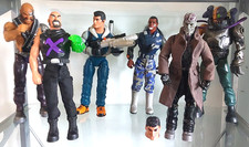 Hasbro Action Man Figures ~ No Face ~ Dr X ~ etc x 6