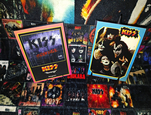 Kiss trading cards lot revenge - trading,