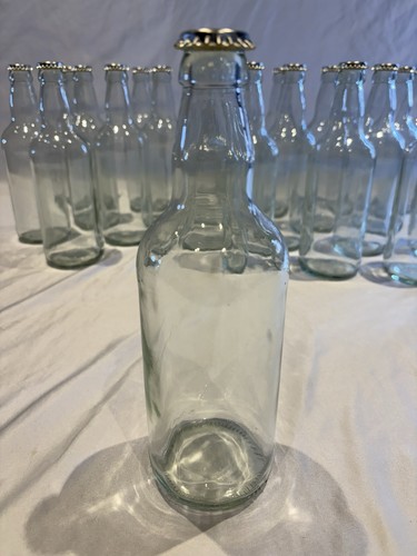 Clear glass stubby - clear,