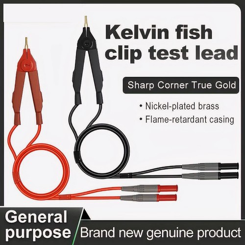 Wire kelvin test leads for - kelvin,