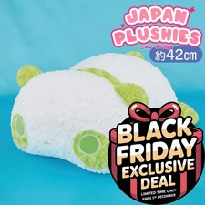 Tarepanda Green Rose Fur Boa Premium X-Large Plushie Super Soft Japan UK SELLER