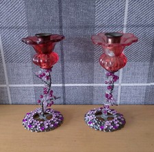 Vintage Pair Of Metal And