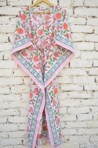 Multi color hand block print - color,