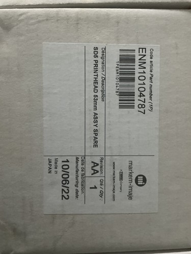 Markem imaje sd5 printhead - markem,