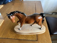 BESWICK HORSE 'SPIRIT OF FREEDOM' No2689 - RARE VERSION ON STAND