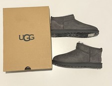 UGG Classic Ultra Mini Women's Boots - Grey, 6 UK