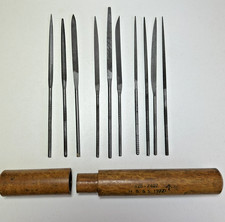 10x Vintage Needle Files Incl