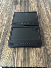 Nextbase NB9D-CAR Twin dual portable in car DVD players 9" Bundle | Working