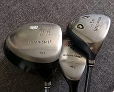 LADIES Wilson Staff Driver, 3 Wood and 4/Hybrid, Ladies Flex Graphite Shaft