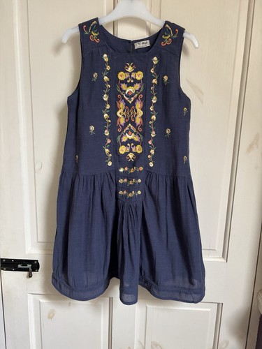 Pretty embroidered girls - pretty, navy