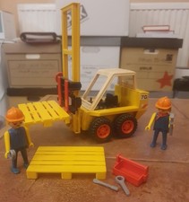 Vintage Playmobil Fork Lift Truck