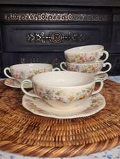 4 x Newport Cream Soup Bowls