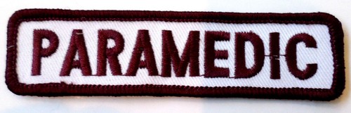 Paramedic brown and - and, white