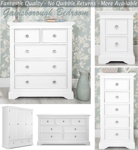 White bedroom furniture - white,