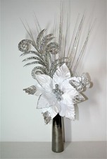 Large Artificial Flowers White
