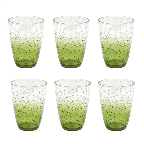 Pack green bubbles plastic - pack, of