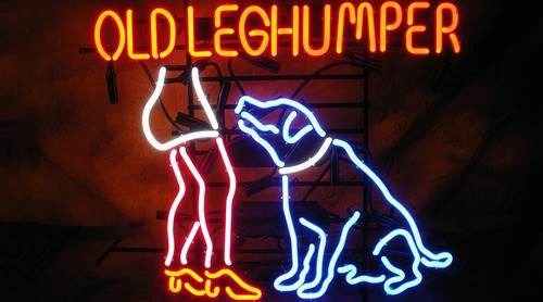 Thirsty dog old leghumper - thirsty,