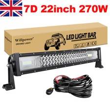 Tri-row 22inch 270W LED Work