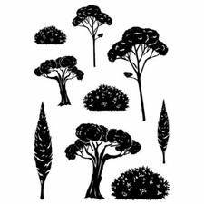 Card-io COMBINATIONS A7 Clear Stamps COLLECTION CCST Everyday