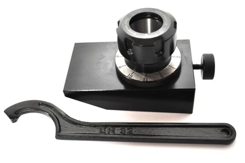 End mill grinding - end, fixture
