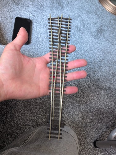 Peco left hand turnout 260mm - peco,